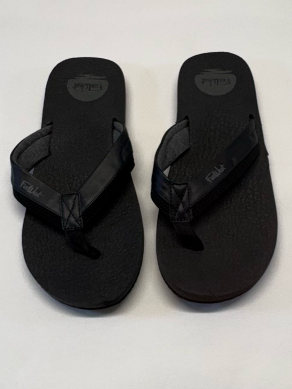 Brand New Farwest Black Comfort Flip-Flops Men’s 11. NEW